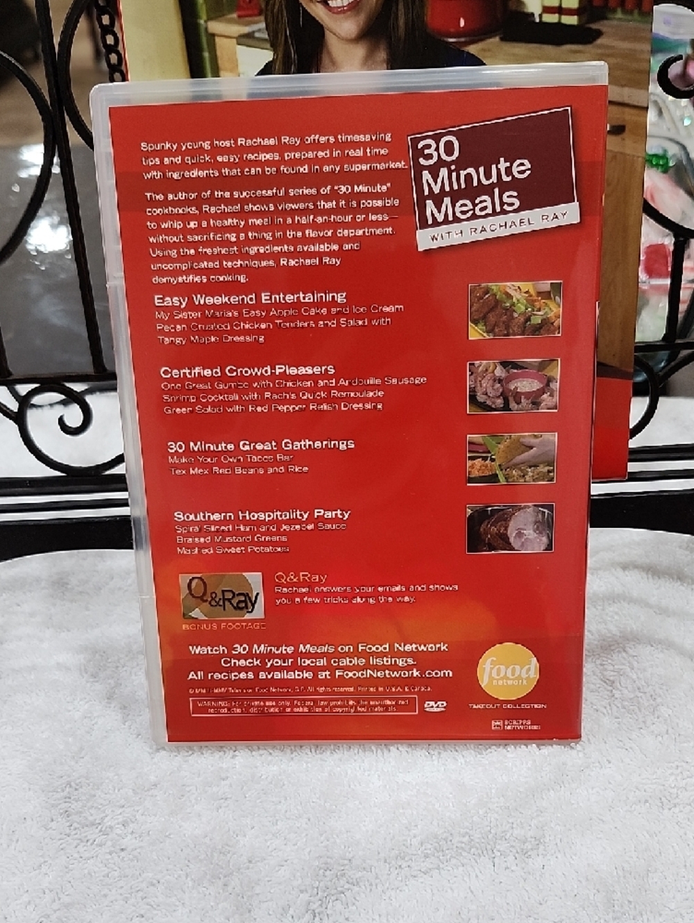 FOOD NETWORK 30 MINUTE MEALS WITH RACHAEL RAY DVD SET - Picture 7 of 11